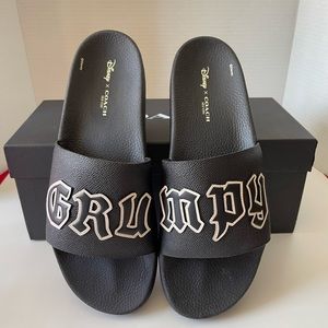 Coach x Disney Men’s Slides Grumpy Size 12D